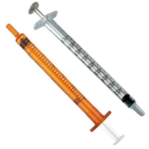 BD Becton Dickinson 1 mL BD Oral Syringes