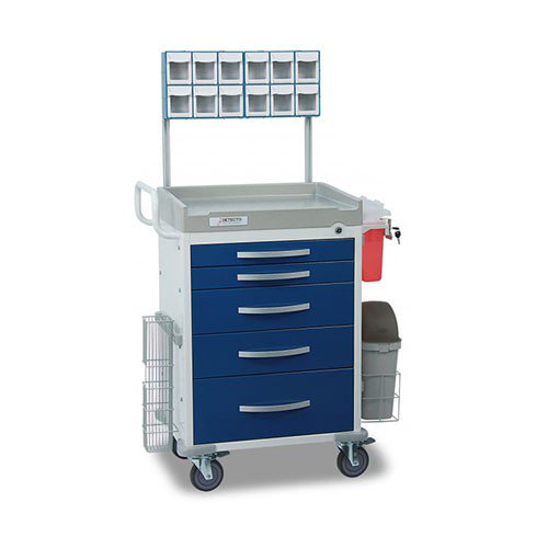 DETECTO Rescue Series Anesthesiology Medical Cart