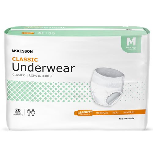 McKesson Protective Underwear Light Absorbency