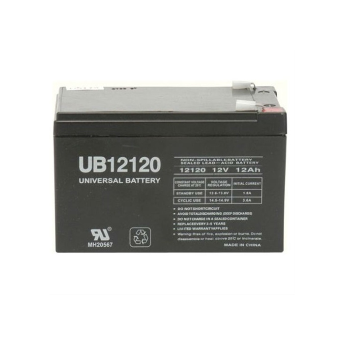 UPG 12V 12Ah Sealed Lead Acid AGM Battery UB12120