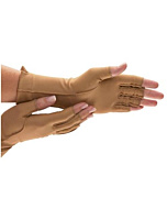 Isotoner Open-Finger Therapeutic Gloves