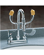 Bradley Faucet Mount Eye Wash Unit With One-Step Diverter