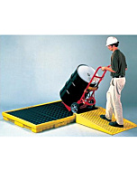 Eagle 6-Drum 88-Gallon Capacity Spill Pallet With Grating