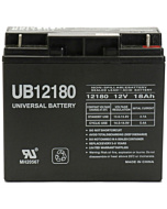UPG UB12180 18Ah Sealed Lead-Acid AGM 12V Battery
