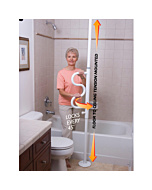 Stander Security Pole And Curve Grab Bar