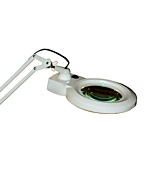 MG Electronics LED Desktop Magnifier w/ 3/5 Diopter Lenses