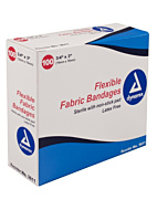Dynarex Flexible Fabric Bandages, Sterile