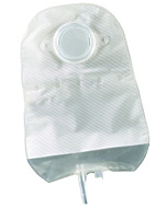 ConvaTec Urostomy Pouch with Fold Over Tab Transparent with 1-Sided Comfort Panel 10 Inch
