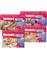 Kimberly Clark Huggies Little Movers Baby Diapers