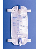 Teleflex Medical EasyTap Leg Bag 32 Ounce with 18 Inch Tubing & Flip Valve
