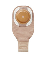 Hollister Premier One-Piece Drainable Ostomy Pouch - Soft Convex Flextend Barrier, Viewing Option, Lock 'n Roll Microseal Closure