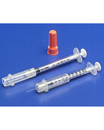 Covidien MONOJECT Insulin Safety Syringe with Needle