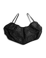 Reflections Disposable Bra Undergarment L/XL Black by Dukal