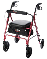 Carex Roller Walker with Seat