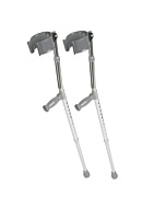 Medline Forearm Crutches - Aluminum