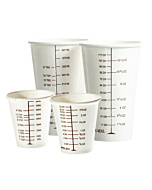 Medline Disposable Cold Plastic Drinking Cups - Transparent