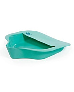 AliMed Bariatric Bed Pan w/ Anti-Splash and Bed Pan Holder