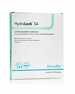 Dermarite Industries HydraLock SA Super-Absorbent Dressing