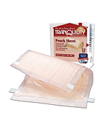 Tranquility Peach Sheet Underpads - 2074, Maximum Absorbency