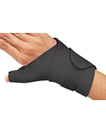 DJ Orthopedics Neoprene Wrist Splint Cinch-Lock and Thumb Wrap