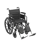 Drive Cruiser X4 Lightweight Dual Axle Wheelchair with Adjustable Detatchable Arms