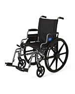 Medline Extra-Wide Lightweight Wheelchairs