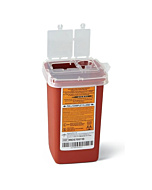 Medline 1 Quart Phlebotomy Biohazard Sharps Containers