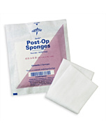 Medline 4 x 4 Inch Post-Op Sterile Gauze Sponges - NON21442H