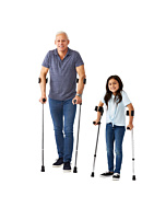 Medline Guardian Forearm Crutches