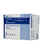 Covidien Simplicity Extra Quilted Adult Briefs Moderate Absorbency