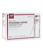 Medline Povidone-Iodine Swabsticks