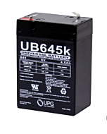 UB645 SLA Battery 6V/4.5Ah