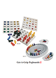 Get-A-Grip Pegboards