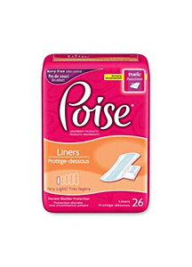 Poise Pantiliners by Kimberly Clark - Case of 208