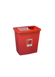 Kendall Chemosafety Sharps Container with Sliding Lid