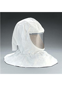 3M Tychem QC Hood Assembly With Collar And Hard Hat
