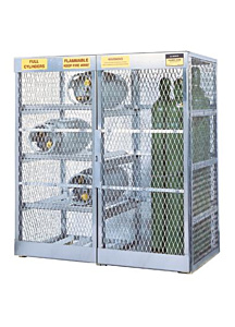 Justrite Combo Cylinder Storage Locker For Flammables