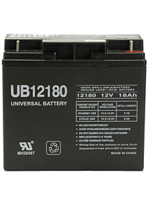UPG UB12180 18Ah Sealed Lead-Acid AGM 12V Battery