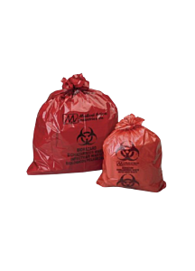 Medical Action Industries Red Biohazard Bag