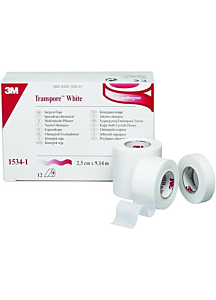 3M  Transpore  White Surgical Tape