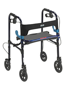 Drive Medical Clever Lite Deluxe Rollator Walker with 8&quot; Casters by Drive