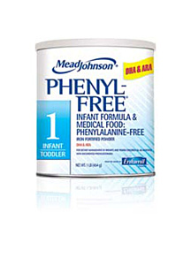 Mead Johnson Phenyl Free Infant Formula Medical Food