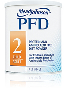 Mead Johnson PFD 2 Nutrition Supplement for Amino Acid Metabolic Disorders