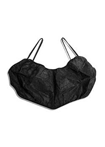 Reflections Disposable Bra Undergarment L/XL Black by Dukal