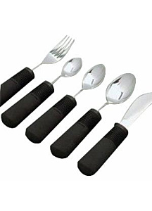 Norco Big-Grip Utensils - Kitchen Fork, Spoons, Knife