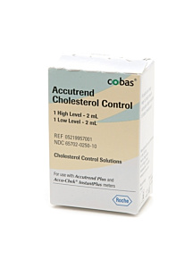 Roche Accutrend Plus Cholesterol Control Solution