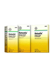 Ketostix Reagent Urine Test Strips for Ketones