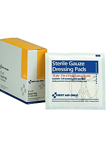 12 Ply Gauze Pad 3 Inch Square