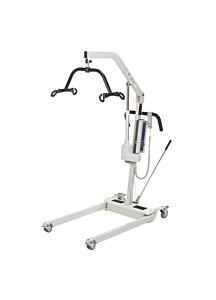 Drive Bariatric Battery Powered Electric Patient Lift with Four Point Cradle and Rechargeable, Removable Battery