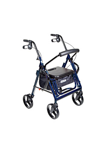 Drive Duet Transport Wheelchair Walker Rollator